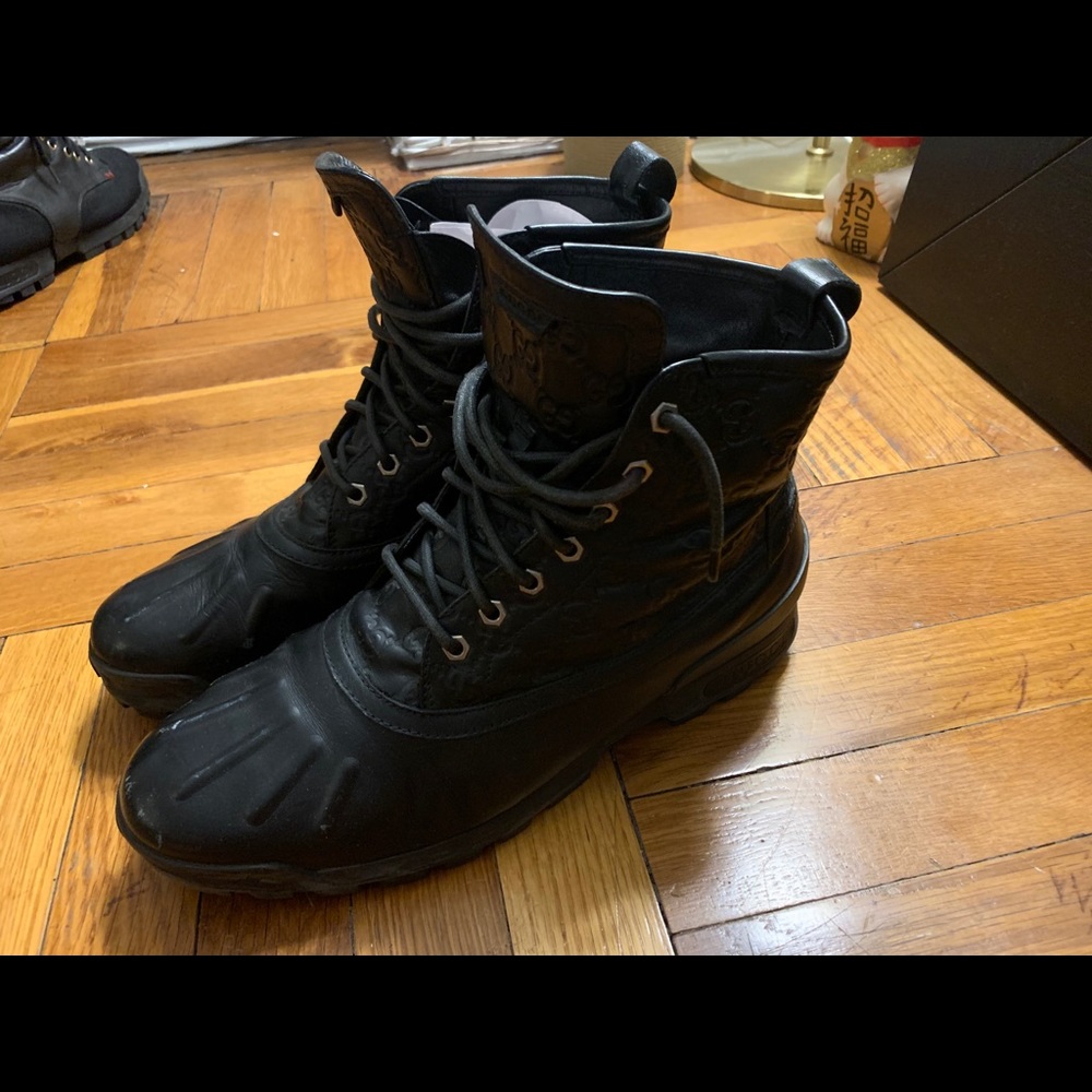 Gucci Guccissima Boots